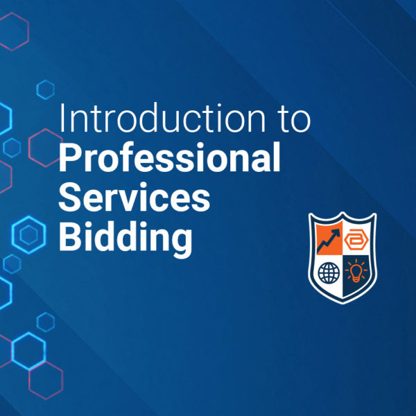 online training for professional services bidding
